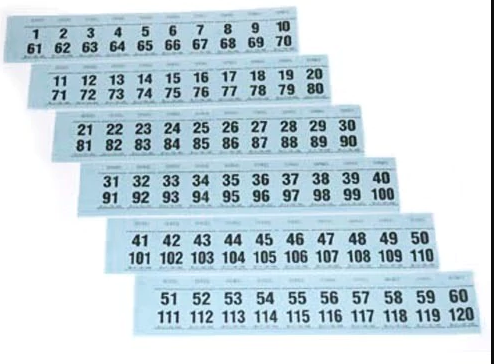 Meat Raffle Tickets - 240 Count - 120 X 2 - 3 Winners